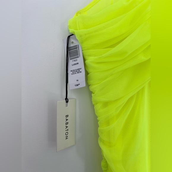 Babaton Luxor Dress in Neon Sun Ray ☀️ - Picture 2 of 5